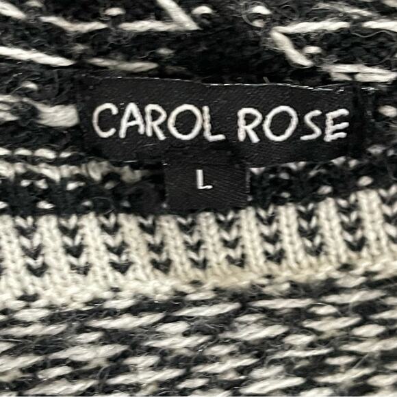 Carol Rose buttonless cardigan size large - Picture 4 of 6